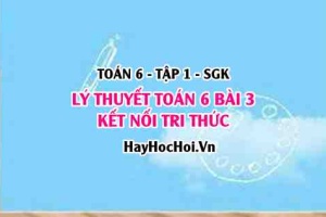 Lý Thuyết Bài 3 Toán 6: Thứ Tự Trong Tập Hợp Các Số Tự Nhiên (Kết Nối Tri Thức)